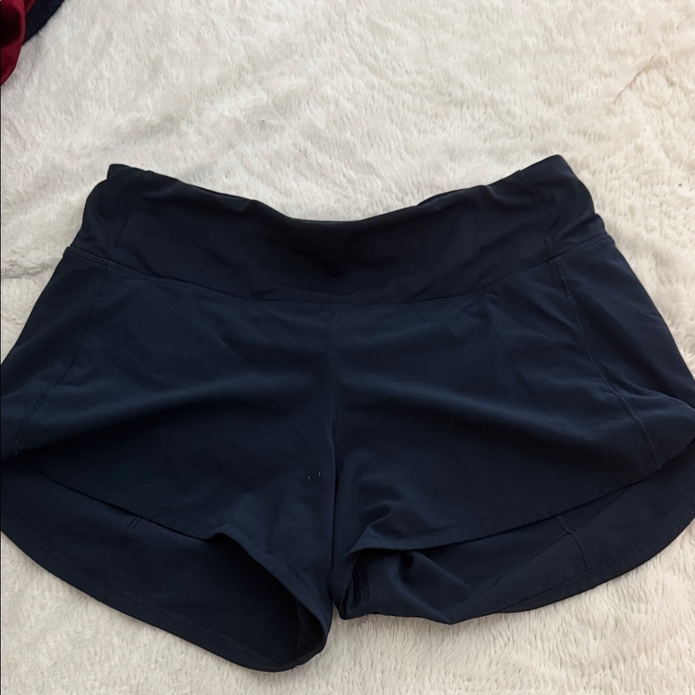 Lululemon Athletica Navy Blue Athletic Shorts